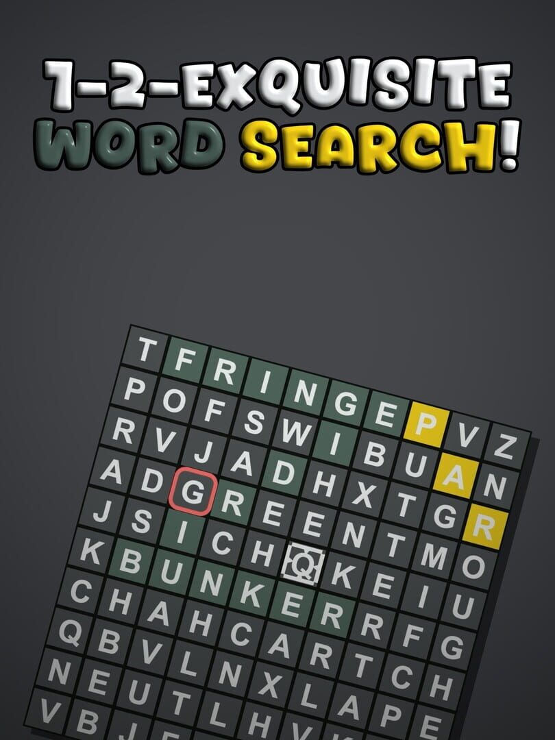 1-2-Exquisite Word Search!