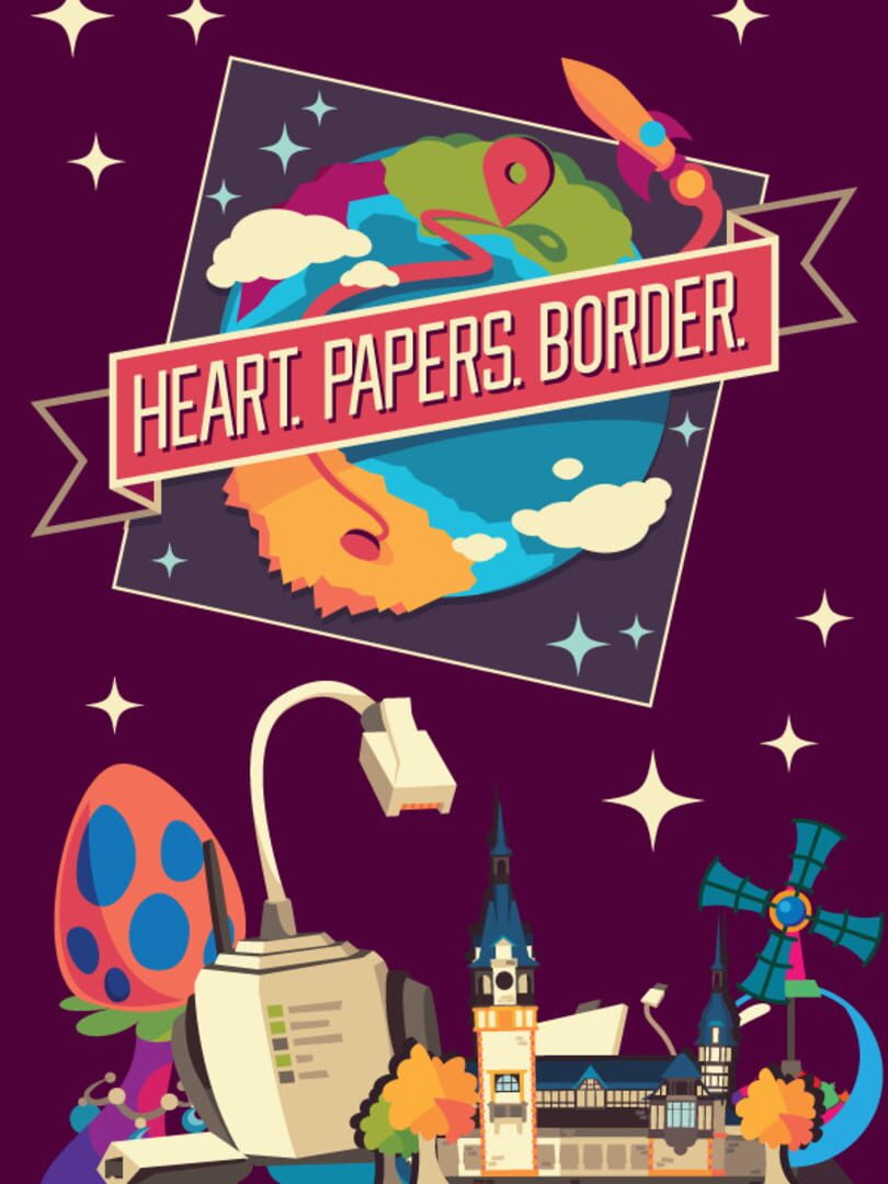 Heart. Papers. Border.